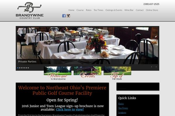 Gen theme site design template sample