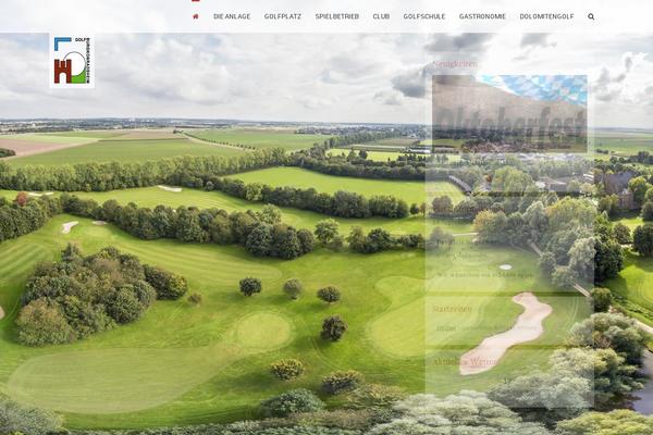 Bridge Child theme site design template sample