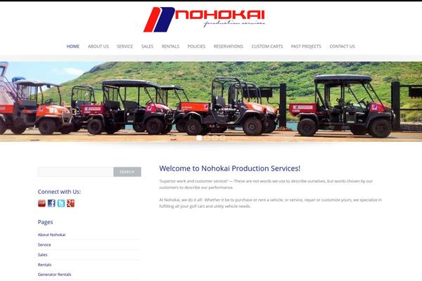 golfcartshawaii.com site used Emphasize