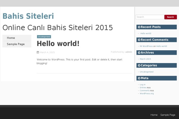 SmartAdapt theme site design template sample