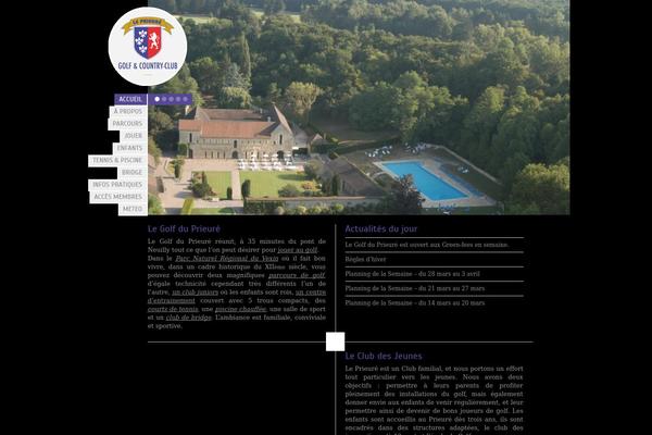 prieure theme websites examples