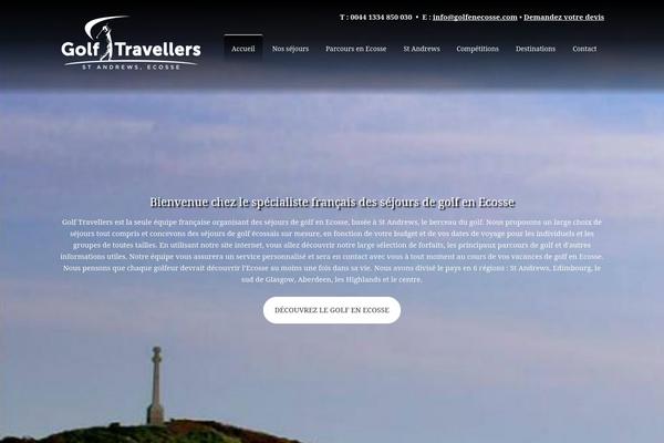 golfenecosse.com site used Golf-travellers