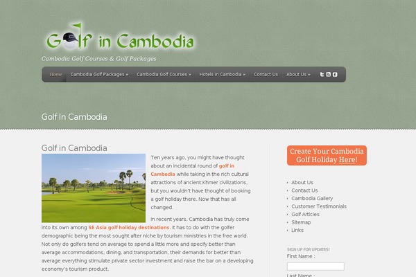 Feather theme site design template sample