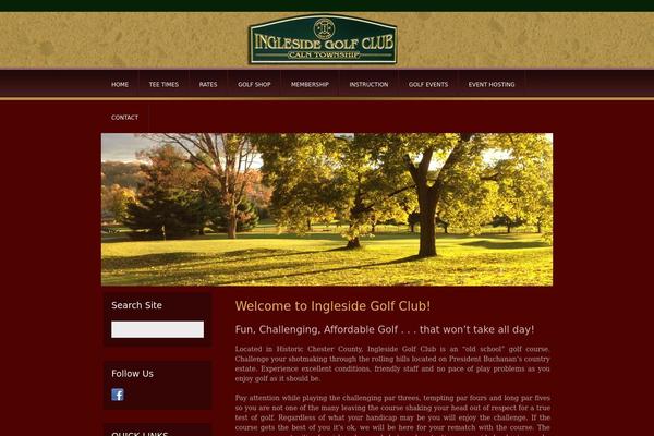 Fore theme site design template sample