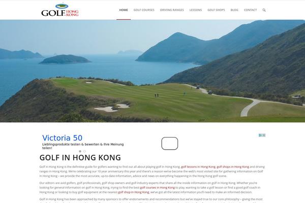 Enfold theme site design template sample