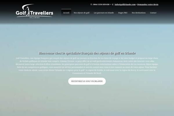 golfirlande.com site used Golf-travellers