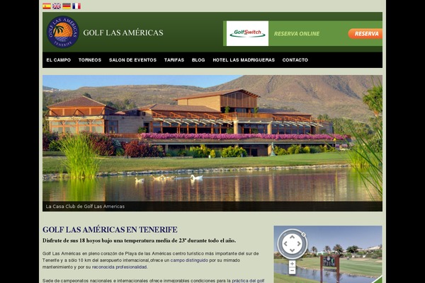 golflasamericas.com site used Responsive