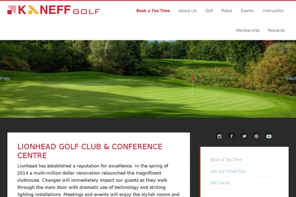 Gen theme site design template sample