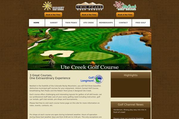 Fore theme site design template sample
