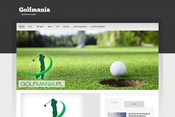 golfmania.pl site used Themealley