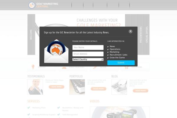 golfmarketingcentral.com.au site used Gmc