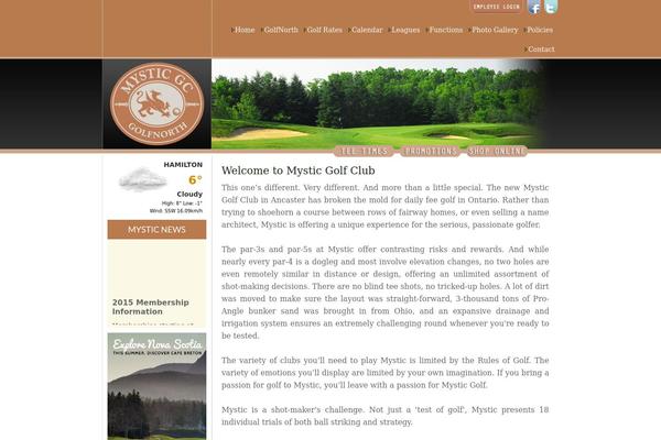 Gen theme site design template sample