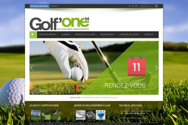 Jarida theme site design template sample