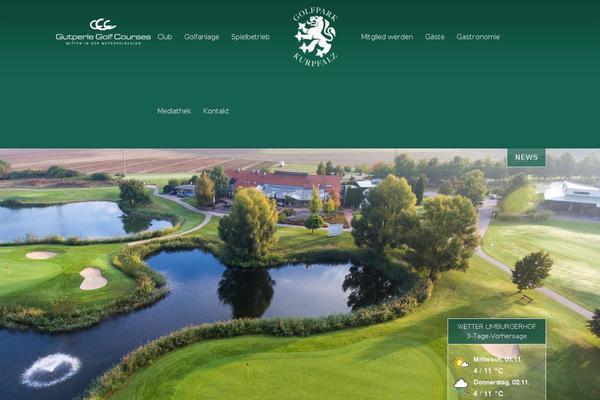 Site using Parallax Scroll plugin