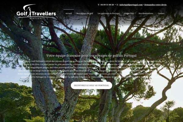 golfportugal.com site used Golf-travellers