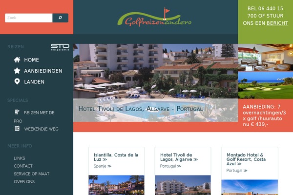 Anders theme site design template sample