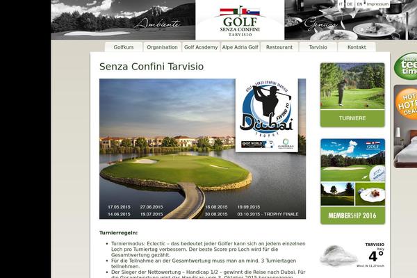 Site using Alfie WP Weather plugin