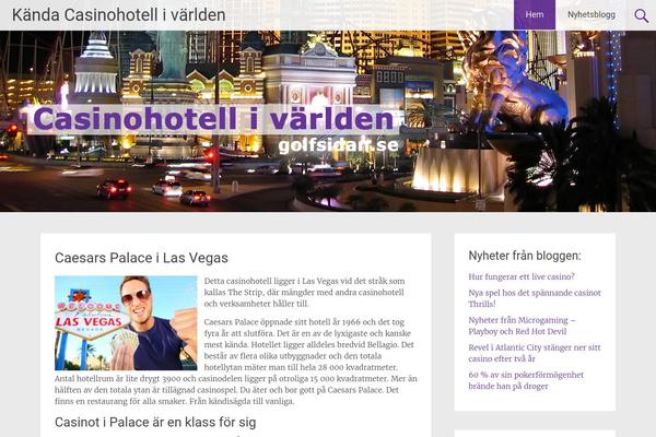 Radiate theme site design template sample