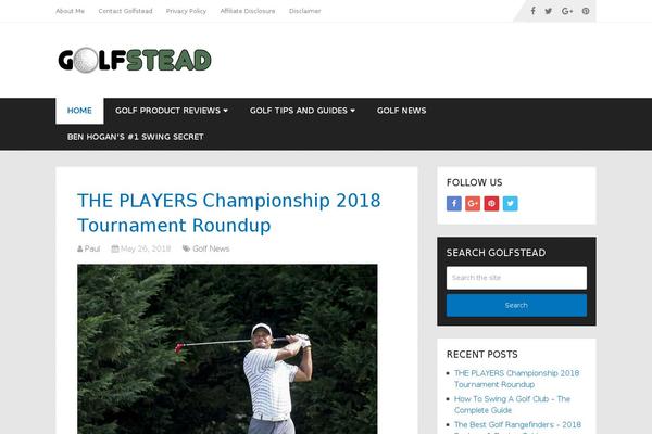 Iconic One theme site design template sample