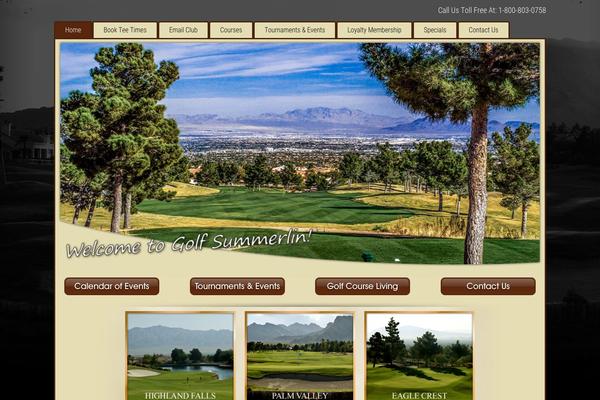 Gen theme site design template sample