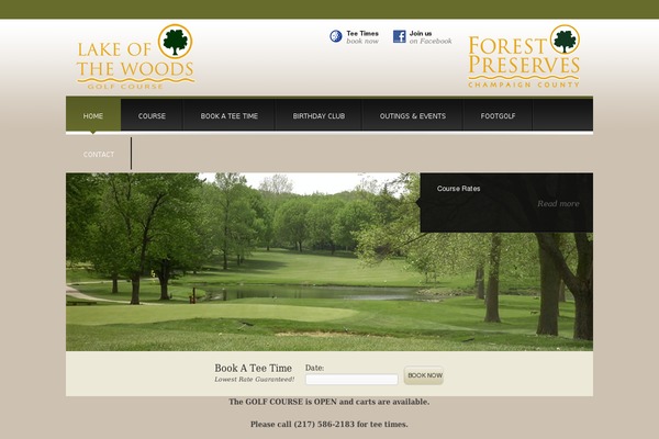 Fore theme site design template sample