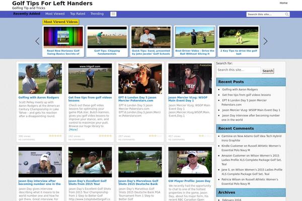 golftipsforlefthanders.com site used Covertvideopress