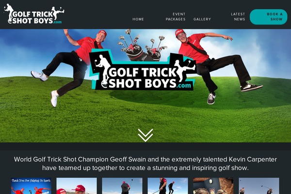 golftrickshotboys.com site used Starkers (Blank Theme)