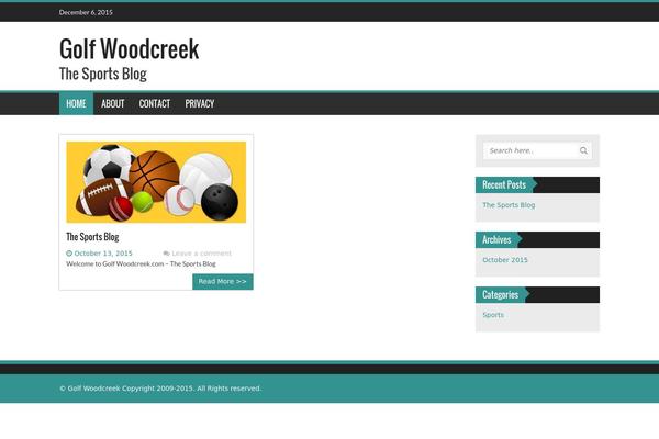 WP FanZone theme site design template sample