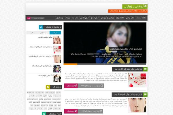 Flat Theme theme site design template sample
