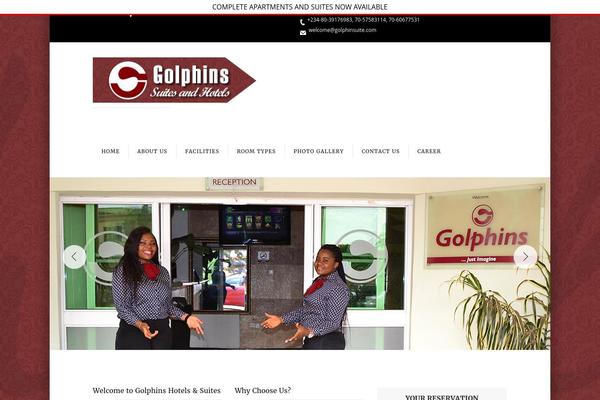 Soho Hotel theme site design template sample