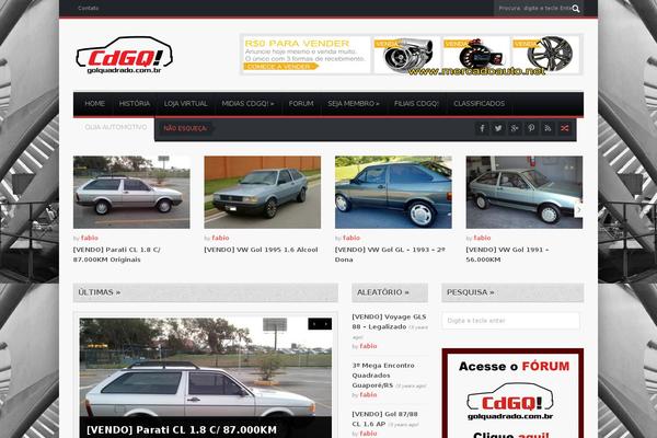 Presto theme site design template sample