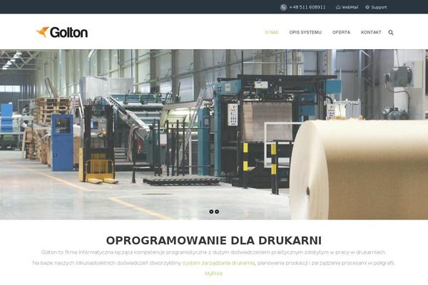 Arkahost theme site design template sample