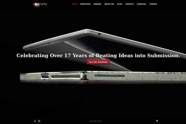 Clique theme site design template sample