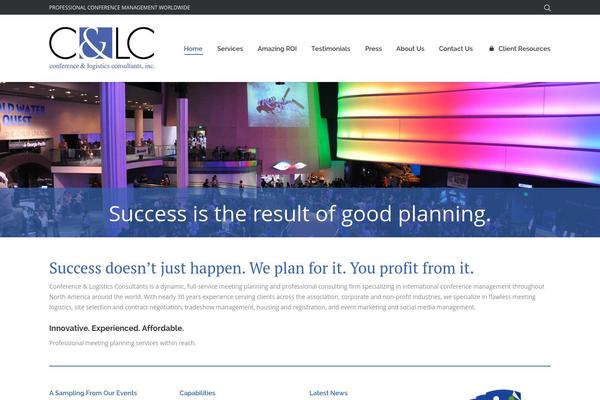 The7 theme site design template sample