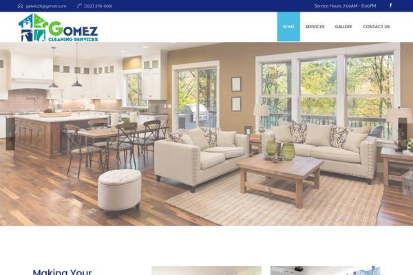 gomezcleaningservice.com site used Fbmllctheme