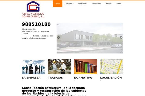 discover theme site design template sample