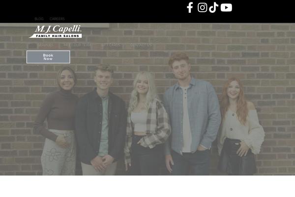 Site using Jet-theme-core plugin