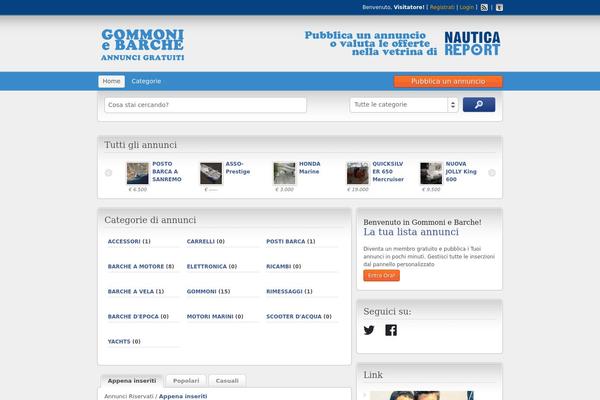 ClassiPress theme site design template sample