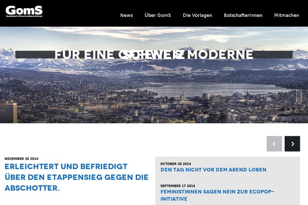 goms2014.ch site used Proxy