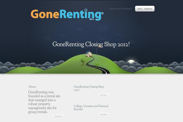 Webly theme site design template sample