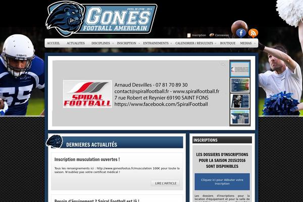 Site using SportsPress - Manage Leagues & Sports Clubs plugin