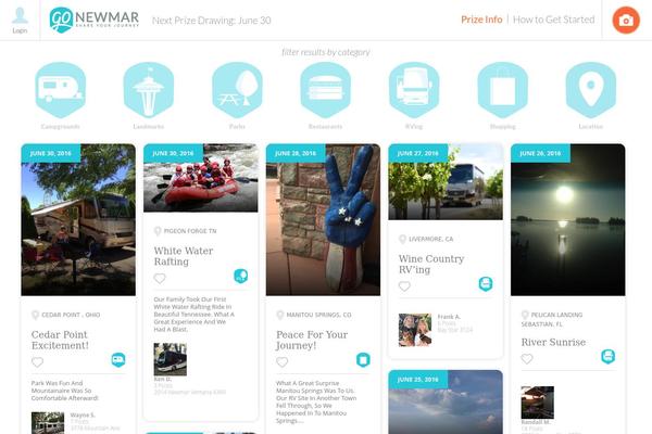 Elements theme site design template sample
