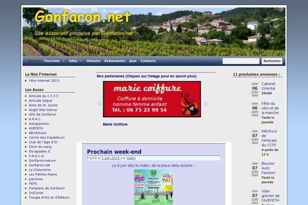 Site using Wp-event-manager plugin