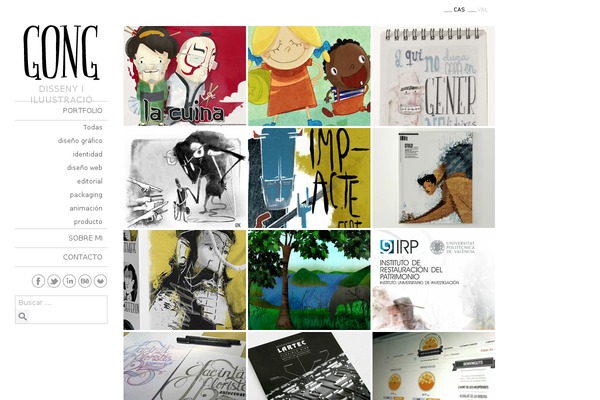 gongdisseny.com site used Gong