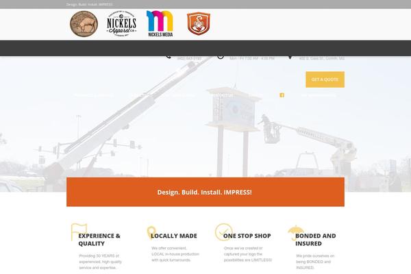 Site using Cmsmasters-contact-form-builder plugin