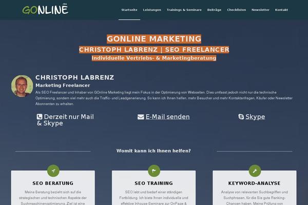 gonline.org site used Enfold