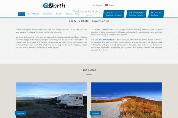 Impreza Child theme site design template sample