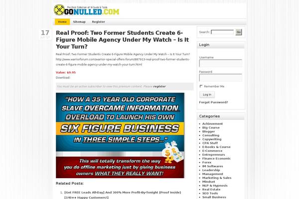 Site using User Meta Display plugin