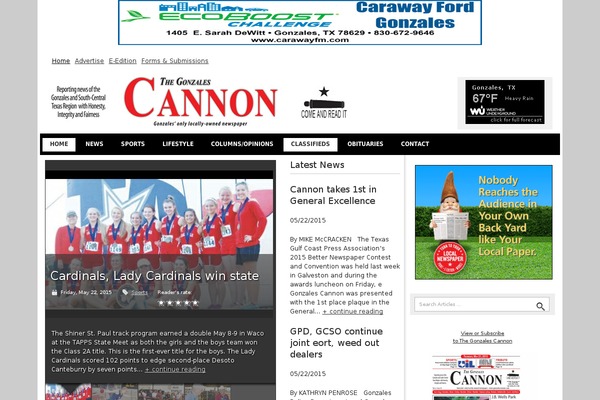 gonzalescannon.com site used Impressive-blog