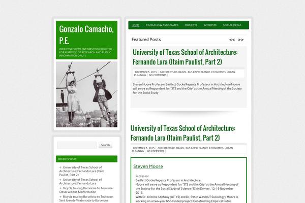 zeeBizzCard theme site design template sample